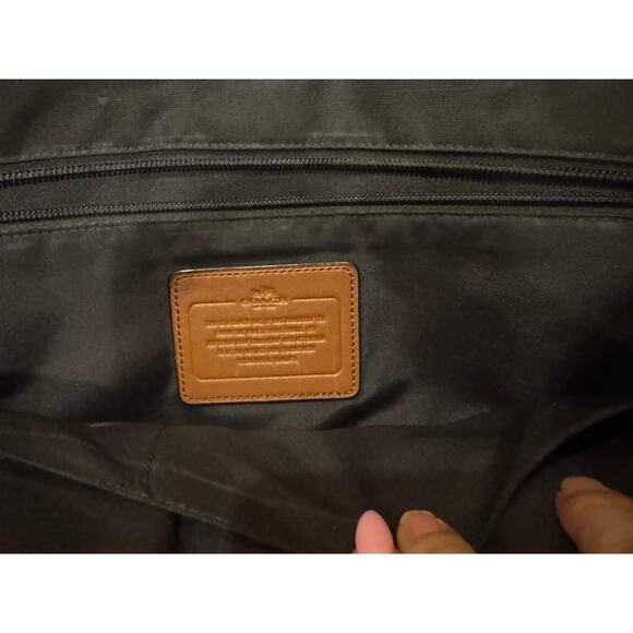 COACH Hudson Commuter Leather briefcase laptop Bag F71701 (PU110 - Picture 16 of 16